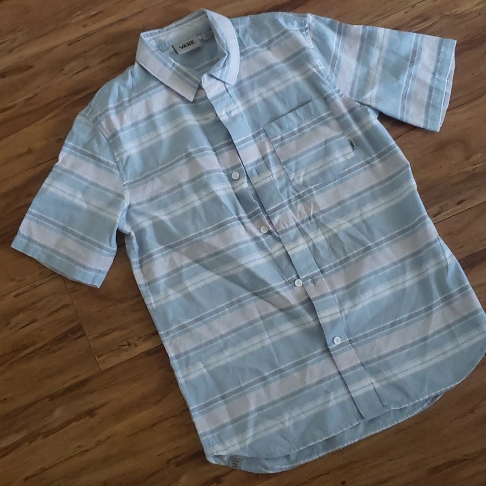 Nice Van's boys button up